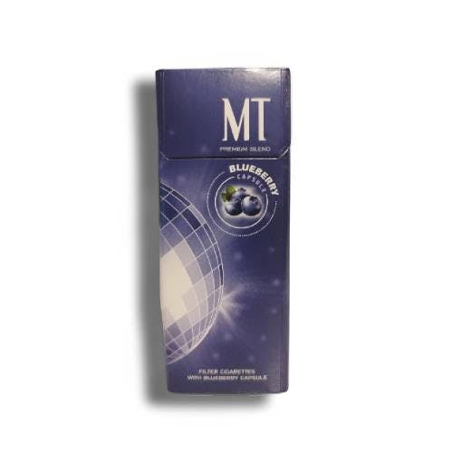 MT Premium Blend SuperSlim Blueberry Capsule Sigara (Böğürtlen Aromalı)