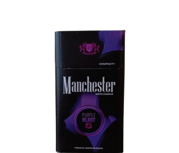 Manchester Queen Compact Purple Blast Sigara (Yabanmersini Mentol Aromalı)